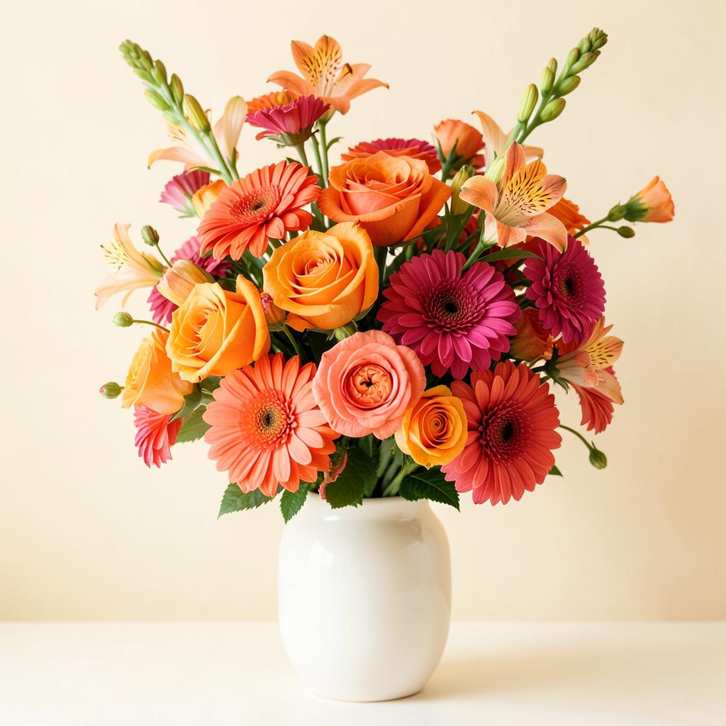 Birthday Brights arrangement